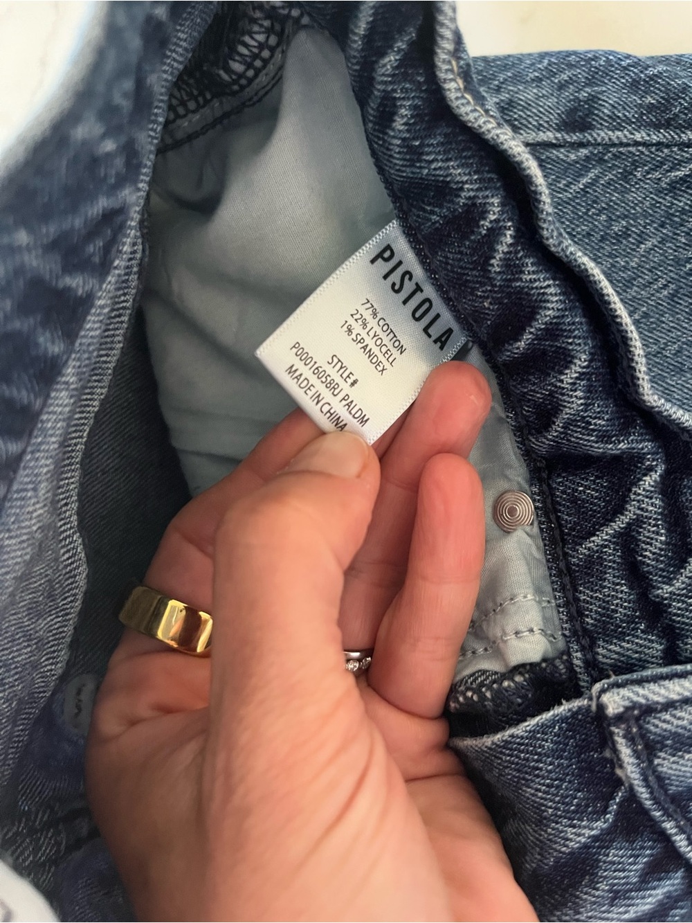 pistola Cassie high rise Straight Leg Women's Jeans - Picture 9 of 10
